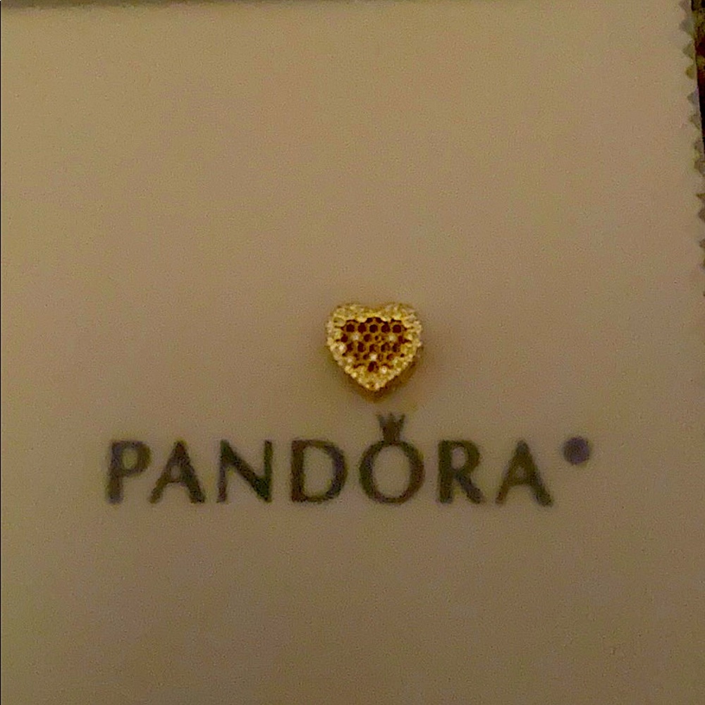 Pandora Shine open work ❤️ with cz’s